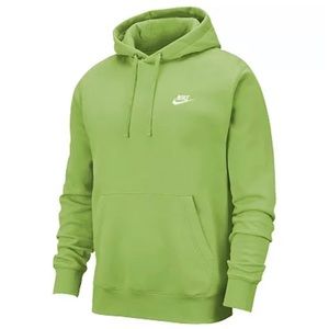 NIKE SPORTSWEAR CLUB FLEECE PULLOVER HOODIE size L-Tall